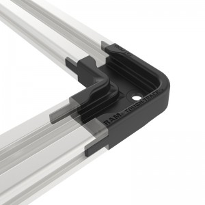 Connecteur RAM ® 90° pour rail aluminium modulaire RAM ® Tough-Track ™