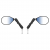 Kit rétroviseurs moto RAM ® Tough-Mirror ™ avec bases M10-125 + adaptateurs M10-150 - bras long