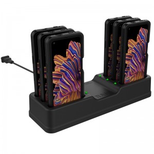 Station de chargement RAM ® 6 ports pour Samsung XCover Pro avec OtterBox uniVERSE