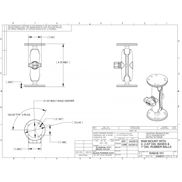 RAM-B-101-G4
