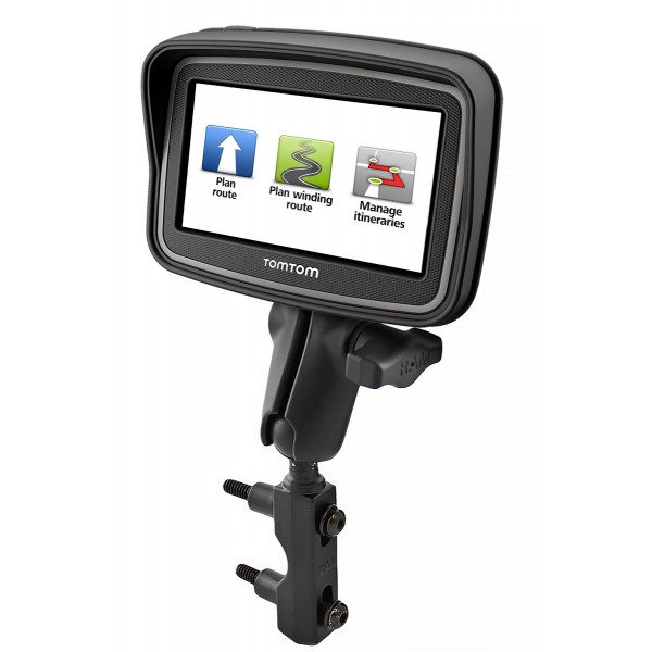 Support moto pour Tomtom Rider 2, Urban et CompeGPS Delta