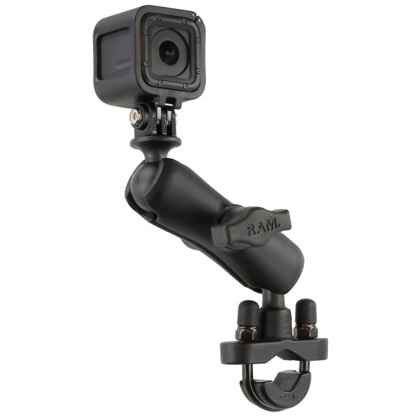 Kit universel avec adaptateur pour GoPro. fixation moto pour caméra  embarqué chez sw motech