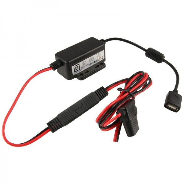 Alimentation / Convertisseur / Chargeur câblé modulaire 10-30 V GDS ® avec  connecteur USB femelle (Type A)